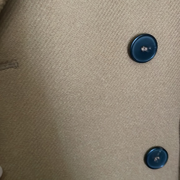 Camel colored Zara Coat - Picture 4 of 5